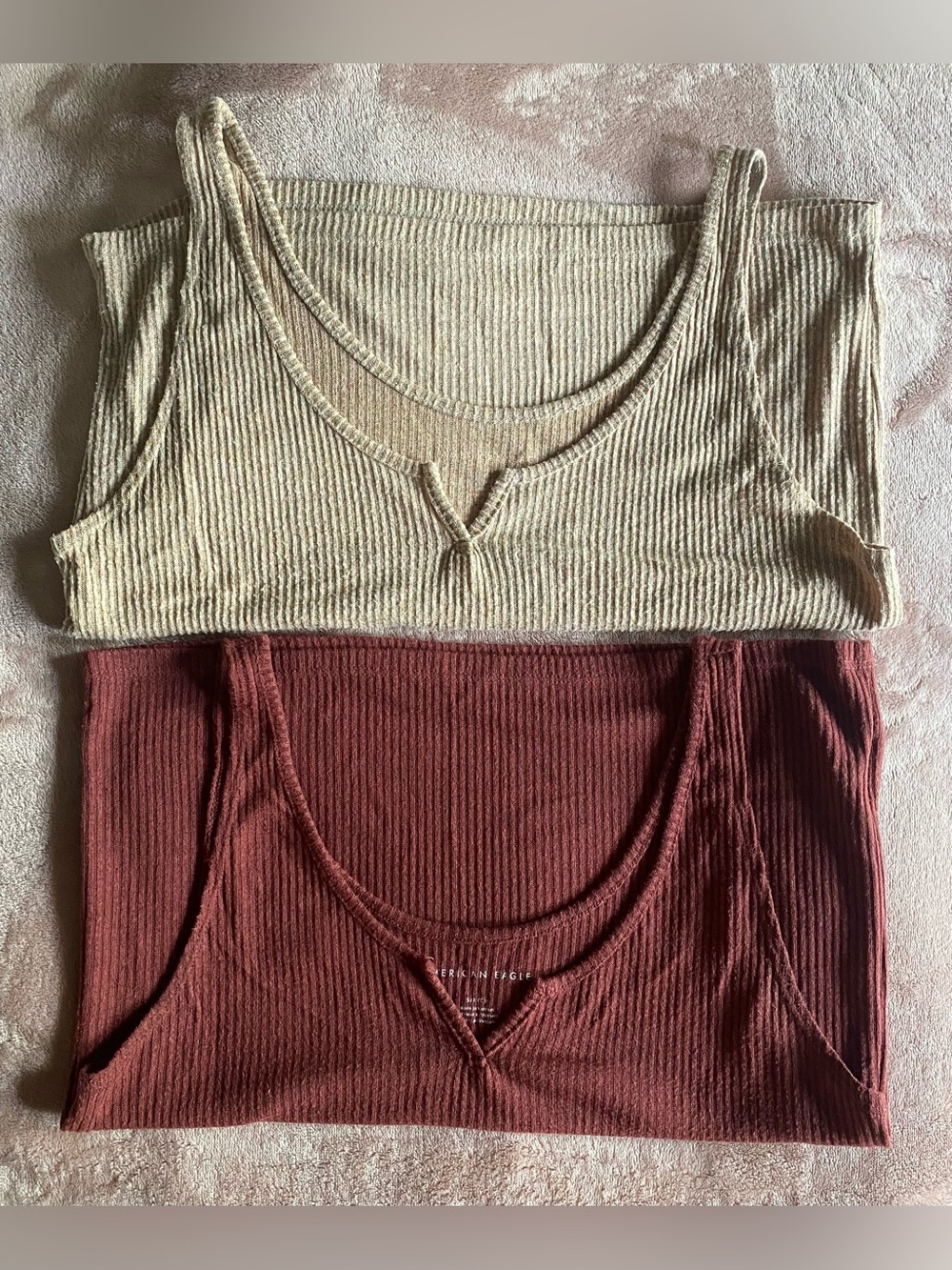 Bundle of American Eagle Ribbed Tank Tops